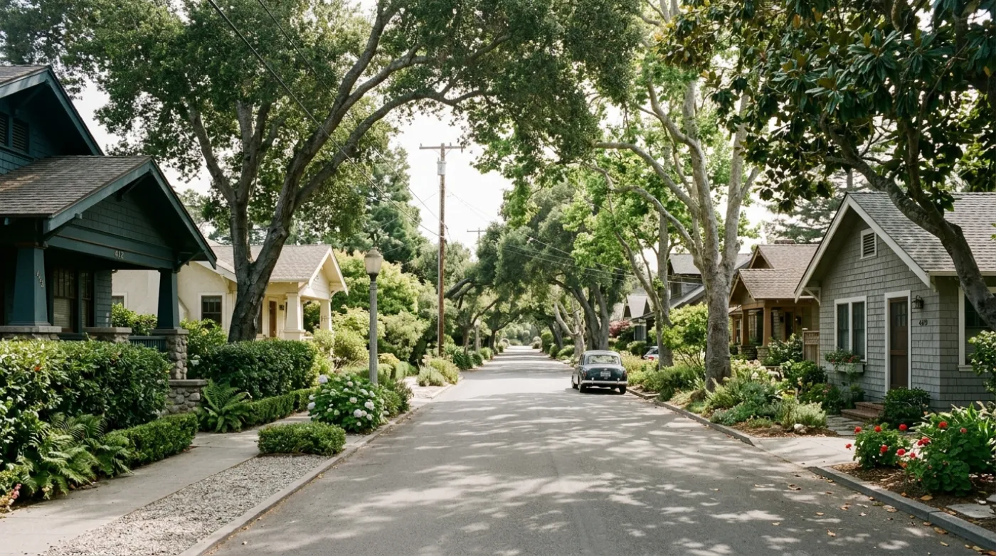 A West Side residential street