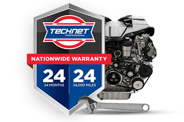 TechNet 24-month / 24,000-mile nationwide warranty