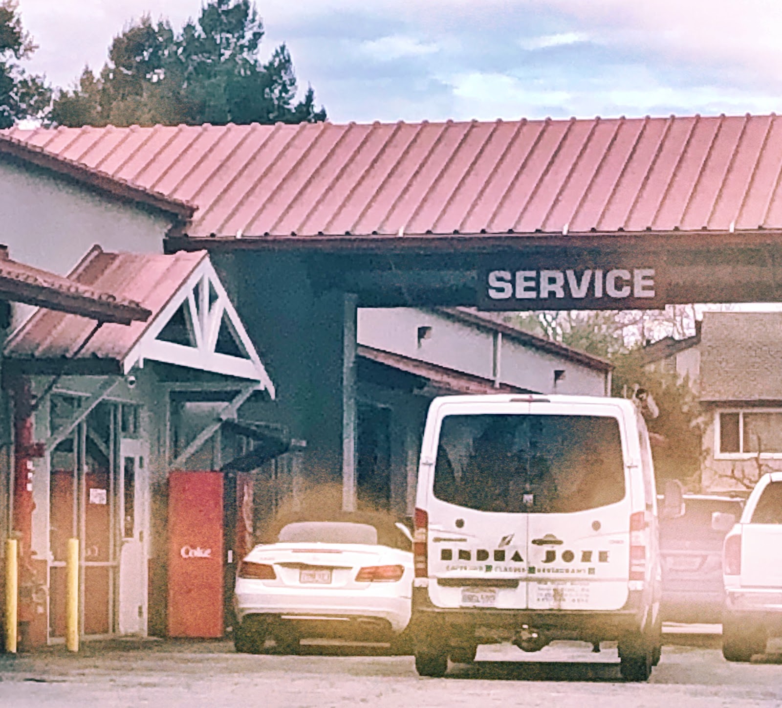 The service entrance