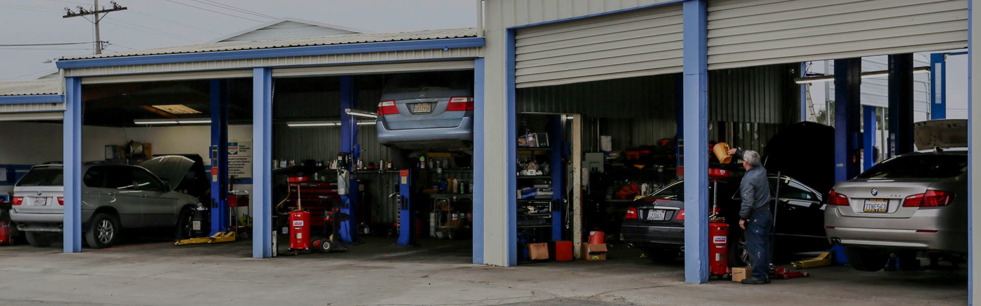 The Freedom bays mid-shift