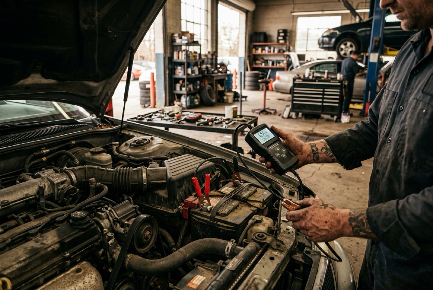 battery and charging-system test